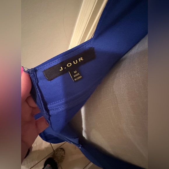 Royal blue evening gown - Picture 3 of 3